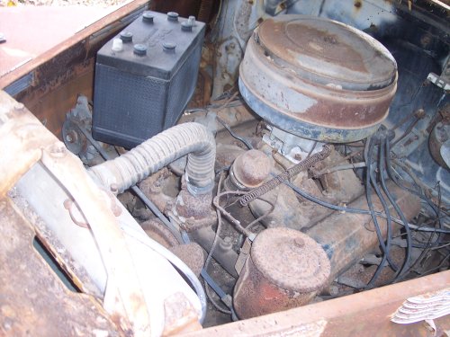 1940 Cadillac LaSalle, engine view